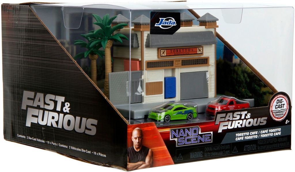 Jada Fast & Furious Nano Toretto Cafeteria Bühnenfigur Produktbild 1
