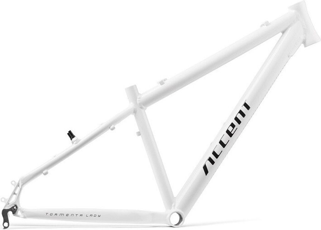 Accent MTB 26" Tormenta Lady 18,5", weiß-türkis Fahrradrahmen