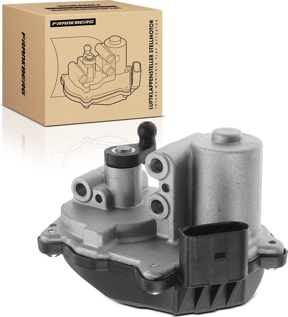 Frankberg 1x Luftklappensteller Stellmotor Drallklappen für VW Golf VI Audi A3 A4 Skoda