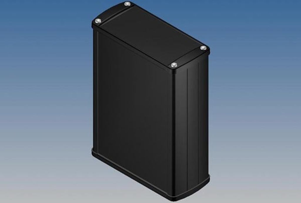 ALUMINIUMGEHÄUSE - SCHWARZ - 145 x 105.9 x 45.8 mm