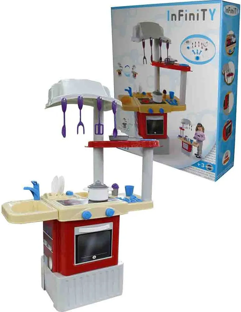 Cuisine de jeu INFINITY basic Nr.1 en carton écologique pour enfant
