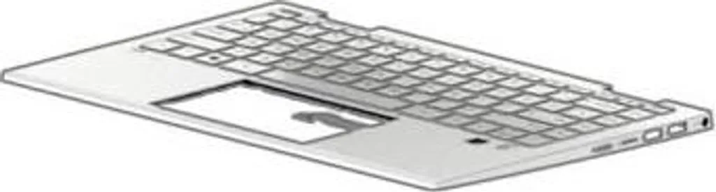 Clavier HP M45220-DH1 Multi-Langues avec Touches Silencieuses et Réactives