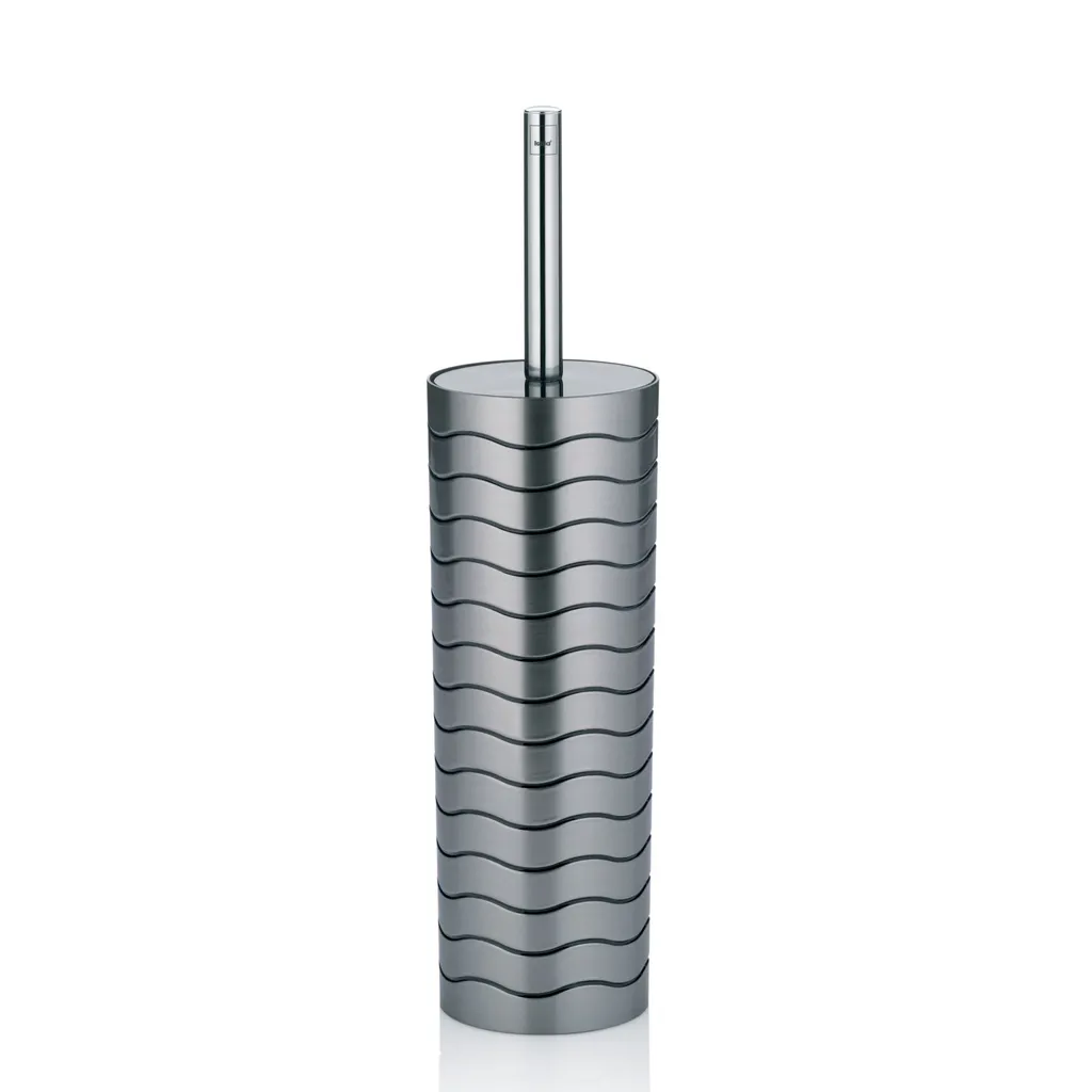 Set Scopino WC Kela Muna Antracite - Plastica Robusta e Igienica