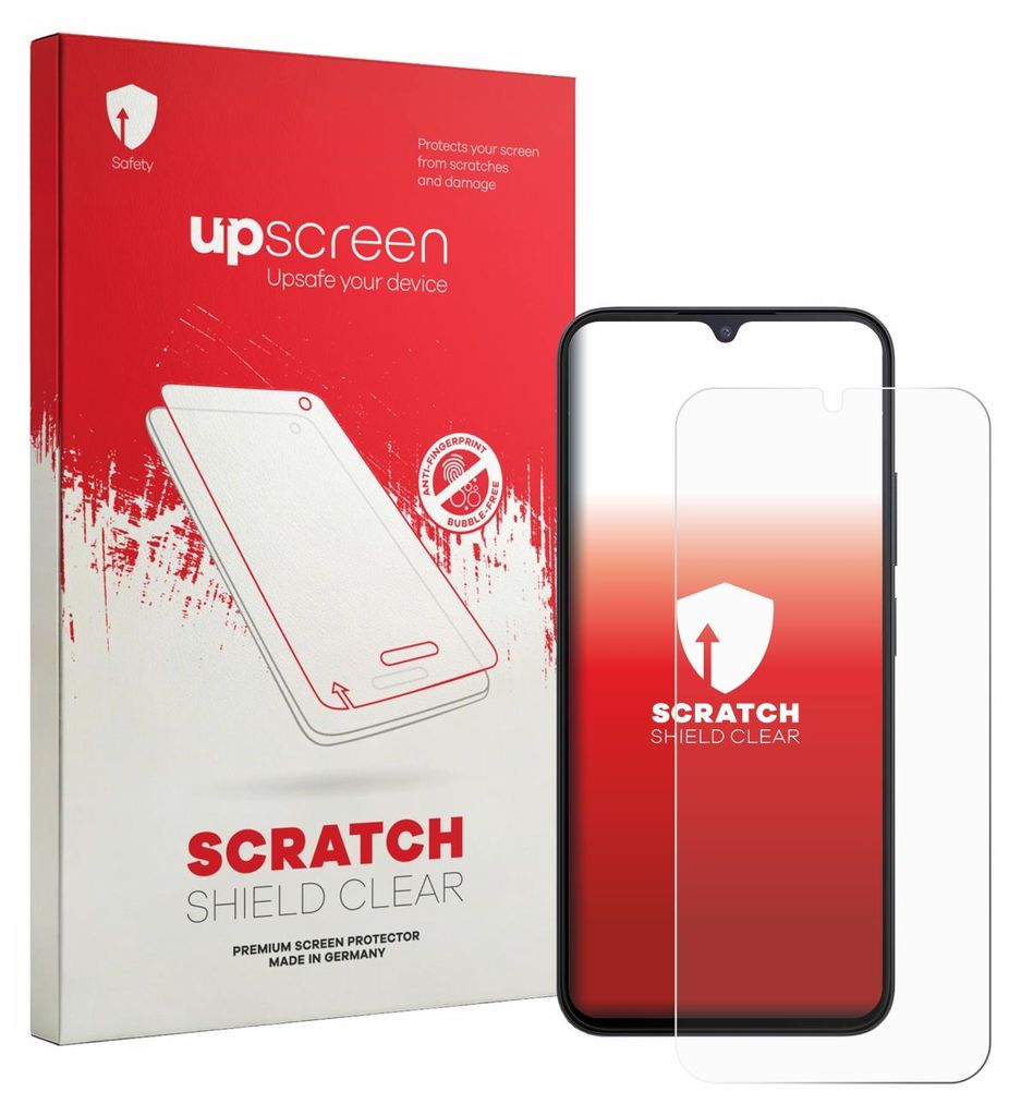 upscreen Schutzfolie für Xiaomi Redmi A7 Displayschutz Displayschutzfolie Folie Klar Transparent