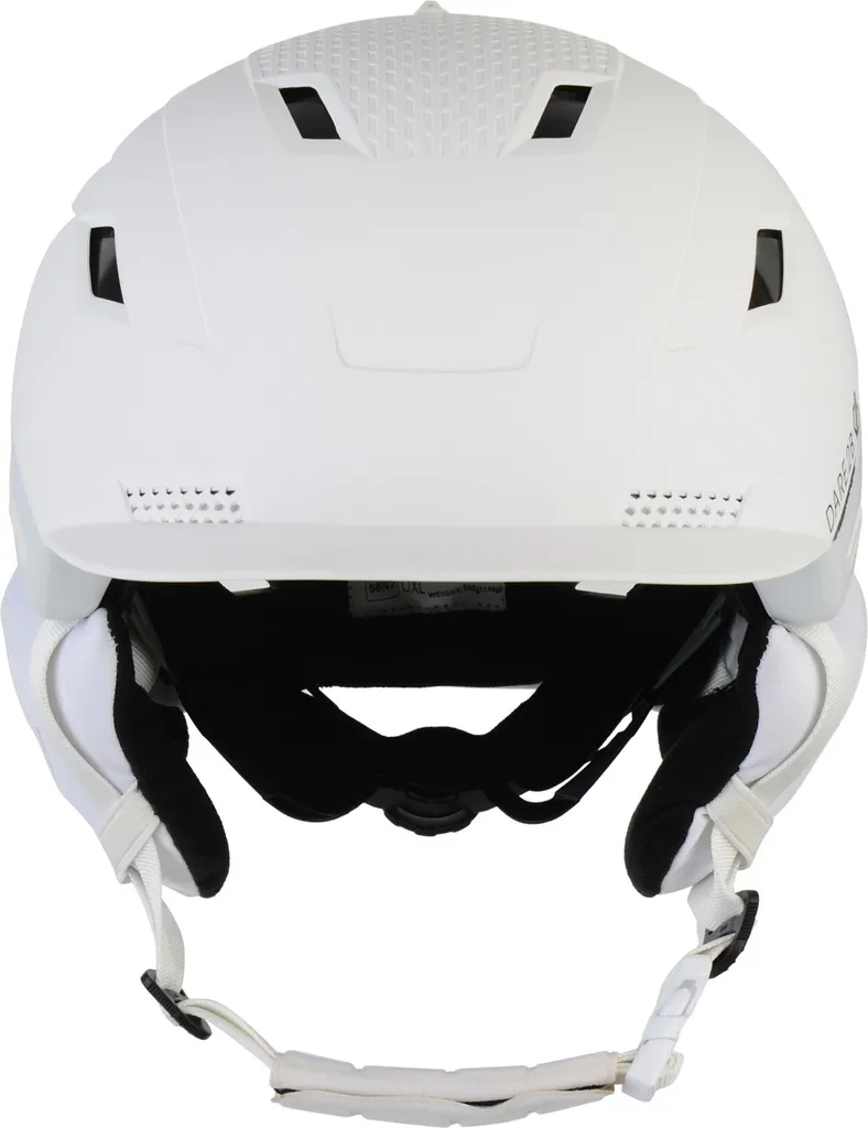 Casque de ski anti-choc Glaciate V2 Blanc : confort et sécurité maximale