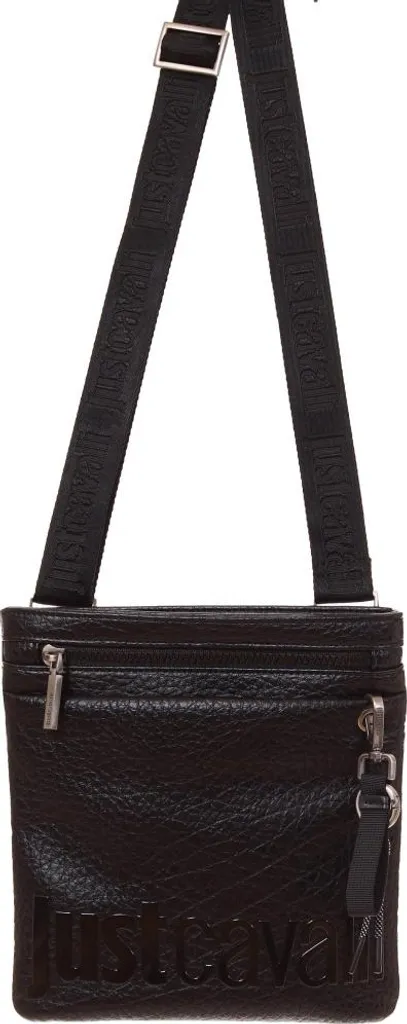 Just Cavalli 79QA4B23 ZSB28 Sacoche Homme Noir - Design Luxe Italien