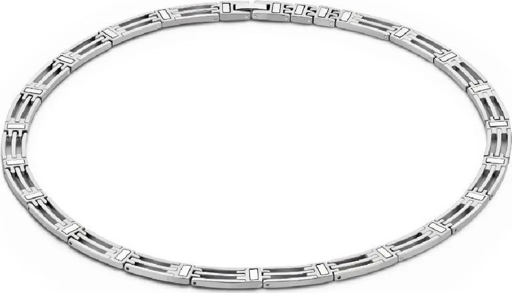 Collier en titane pour femme Danish Design Beder - Bijou Gris Argenté