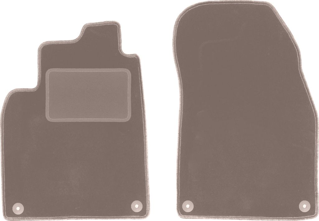 Autoteppiche vorne für: Saab 9-3 II Cabrio (2002-2014) Beige