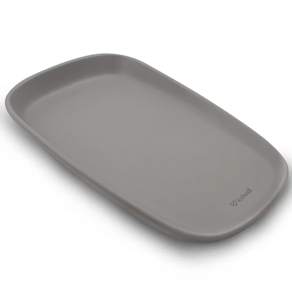 Matelas à langer souple pour table de change et soin de bébé gris