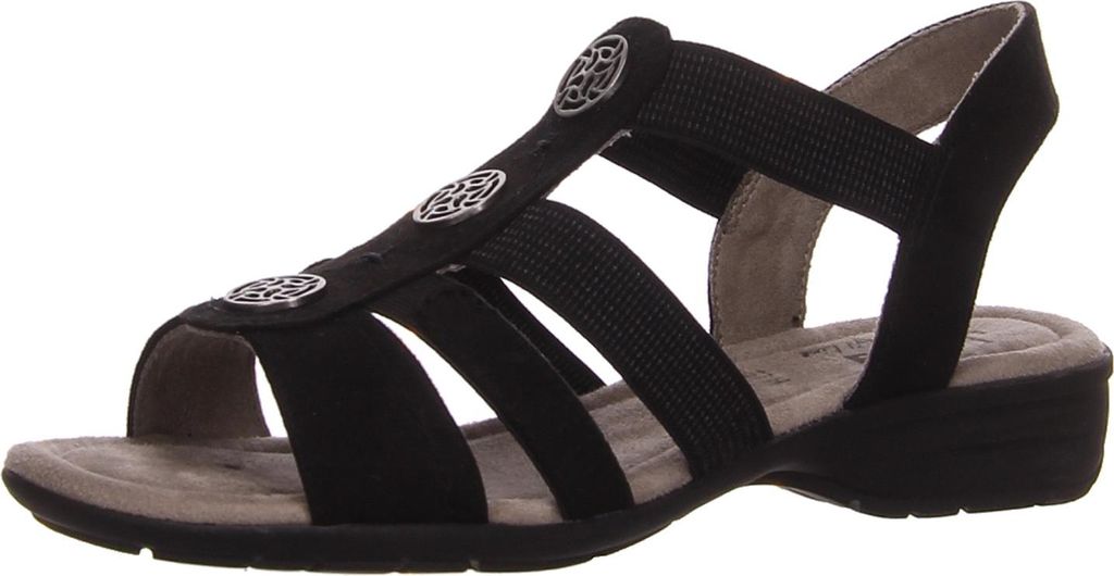 Jana sandalette Sandalette schwarz in Gr. 38