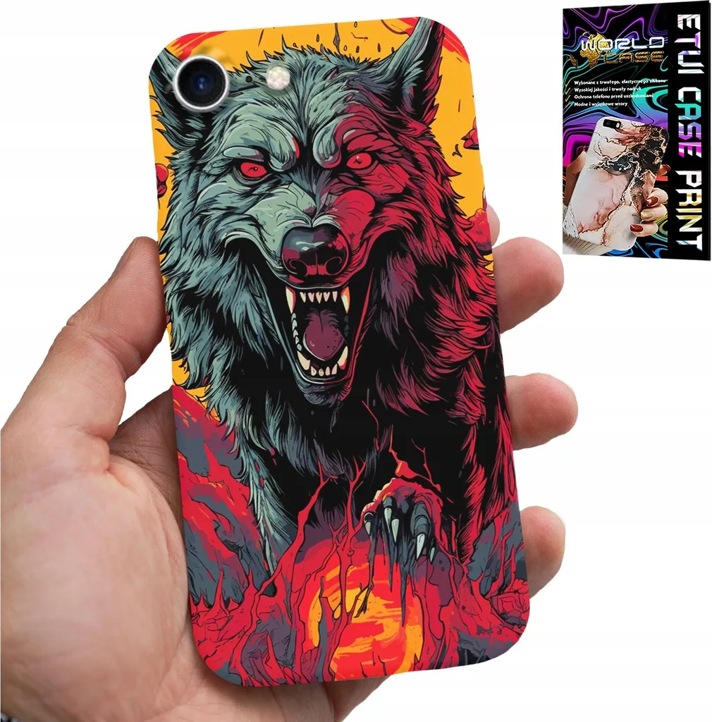 Custodia Wolf Pack iPhone 7/8/SE2 + Vetro: Semplicità e Forza