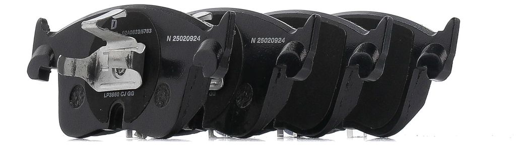 DELPHI Bremsbeläge Satz Vorne Bremsklötze für VW Golf VIII Schrägheck (CD1) LP3860