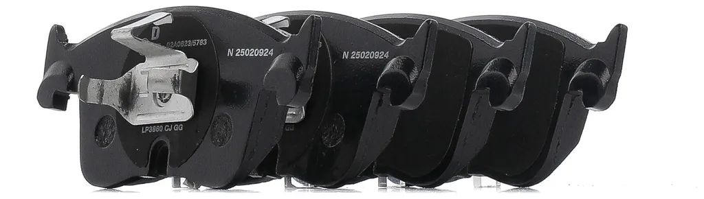 Jeu de plaquettes de frein avant Delphi LP3860 pour Volkswagen Golf VIII