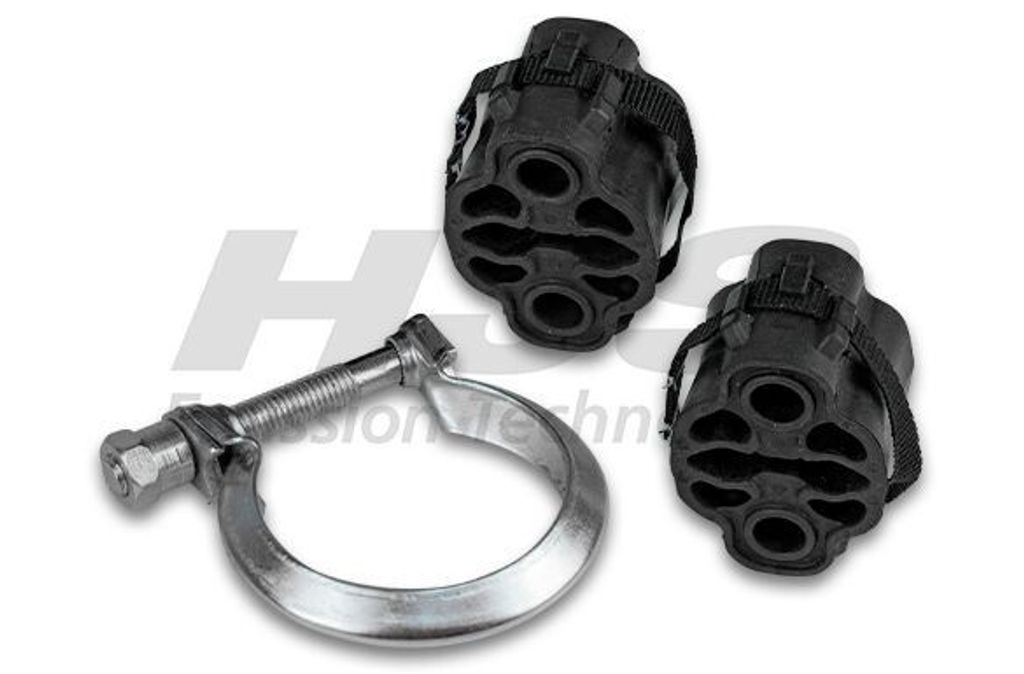 HJS 82 23 9040 Montagesatz Auspuffanlage Abgasanlage für RENAULT Twingo III Schrägheck (BCM) für SMART FORTWO Coupe (453)