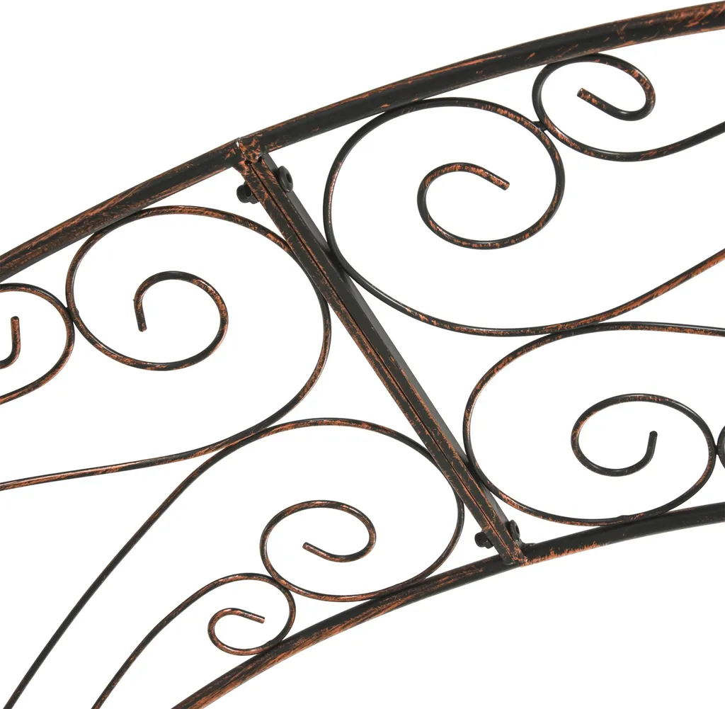 Arche Décorative de Jardin pour Créer un Passage Fleuri et Ombragé - 9