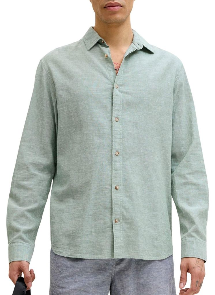 Jack & Jones Summer Linen Blend LS Hemd Herren