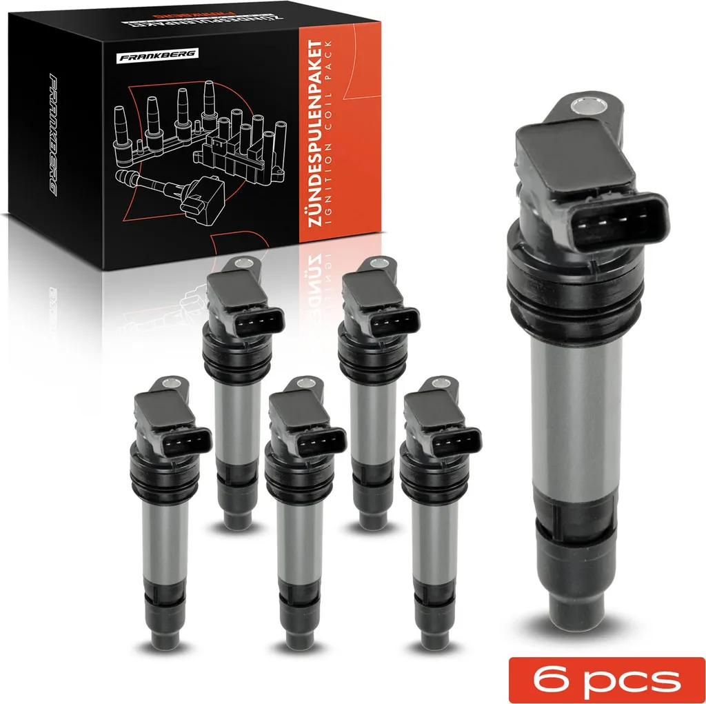 Frankberg 6x Bobine d'allumage pour Volvo S60 S80 V70 XC60 et XC90