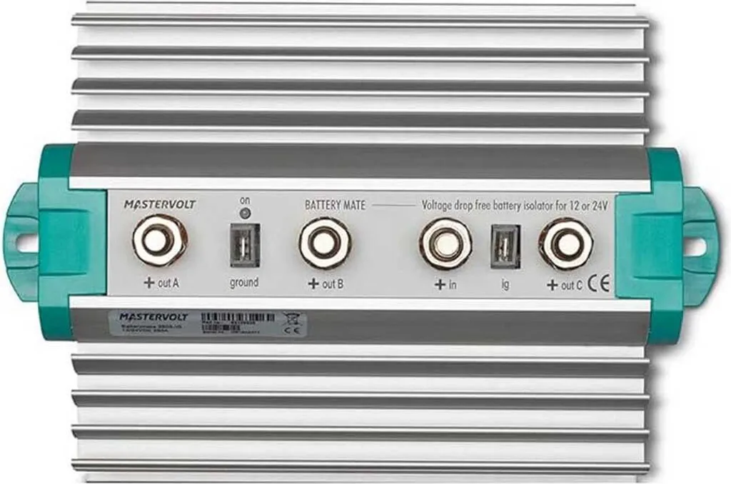 Mastervolt 2503 IG Interrupteur-sectionneur Argent avec Montage One Size - 2
