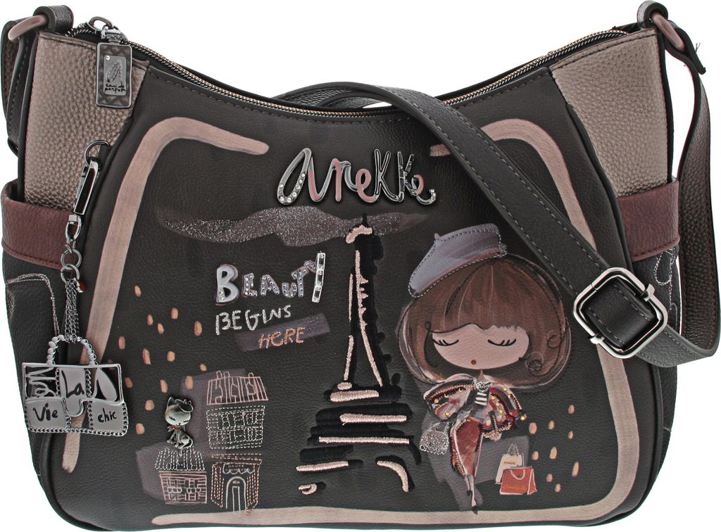 Anekke  Damenaccessoires Tasche Braun,  : Produktbild 
