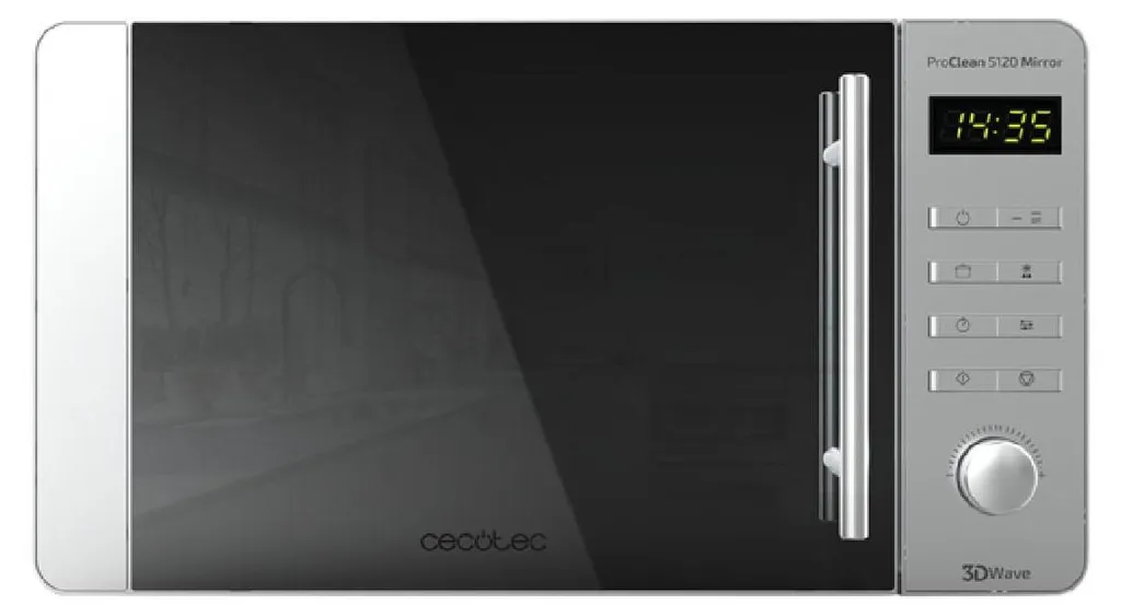 Petit Micro-ondes 700W avec Grill et Écran Digital Cecotec Modèle 01533 - 2