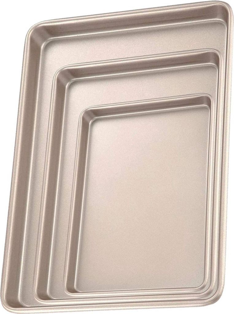 3-teiliges Antihaft-Backblech-Set, 9/11/13 Zoll Backform-Backblech-Set, reguläre Basis-Bratformen