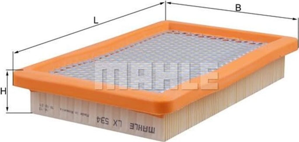 Luftfilter KNECHT LX 534