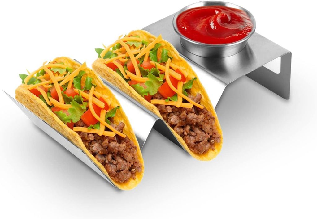 Burrito-Halter, Saucenbecher mit Ofen, für Küche und Esszimmer (Modell mit Geschmacksbecher)