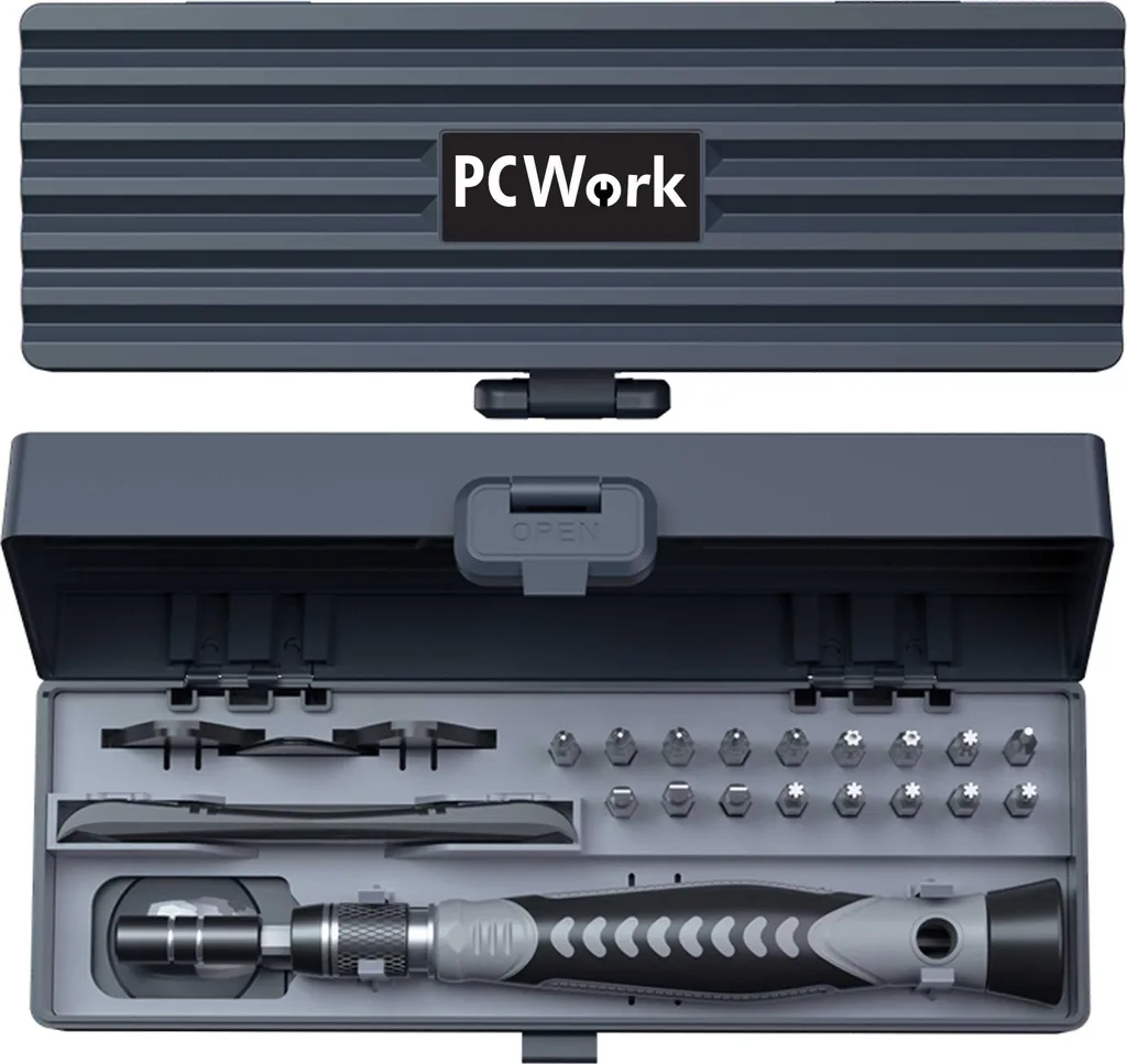 Set Cacciaviti Precisione PCWork PCW08H - Ripara Smartphone e Laptop