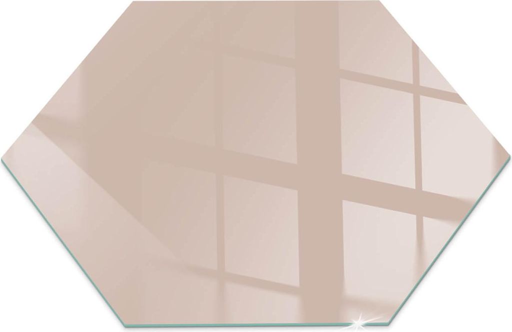 Funkenschutzplatte – Glasbodenplatte für Kaminofen – Kaminunterlage aus Glas – h40 cm – Feuerfeste Ofenbodenplatte – Hitzebeständige Sc...