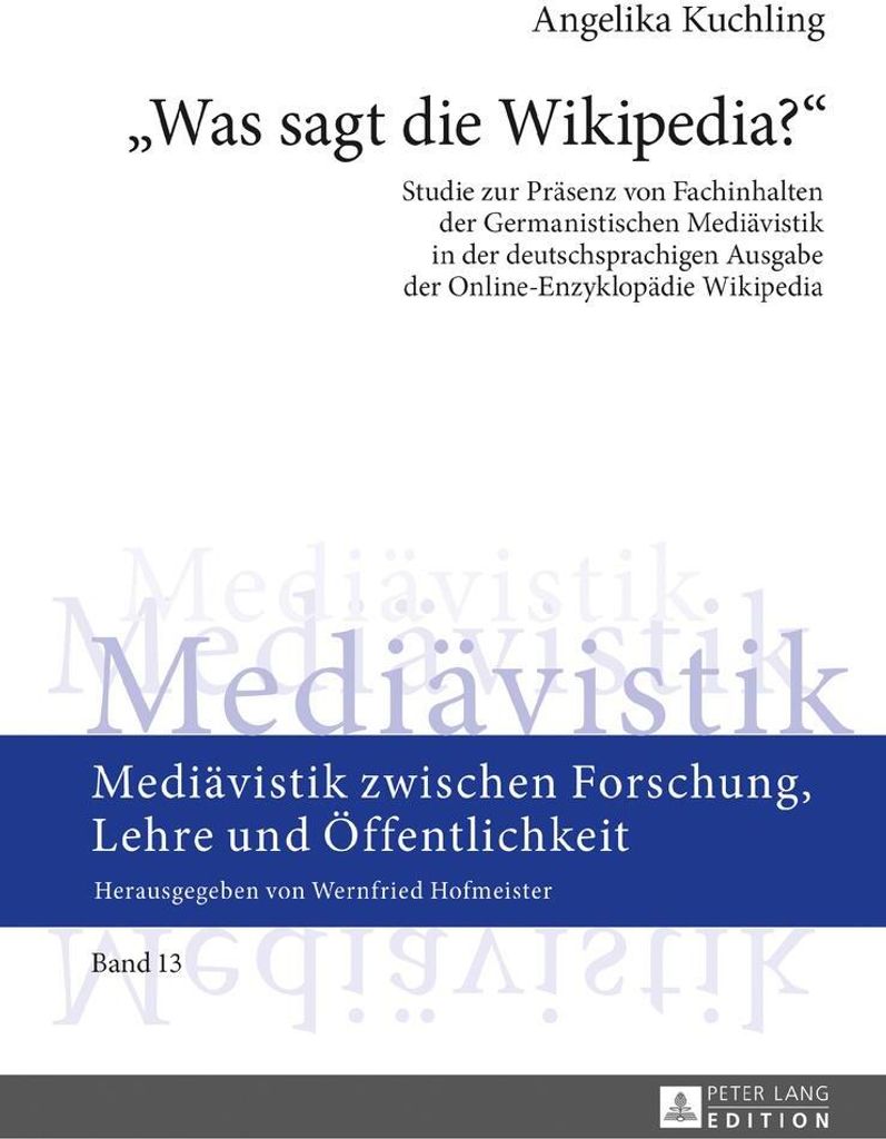 «Was sagt die Wikipedia?»