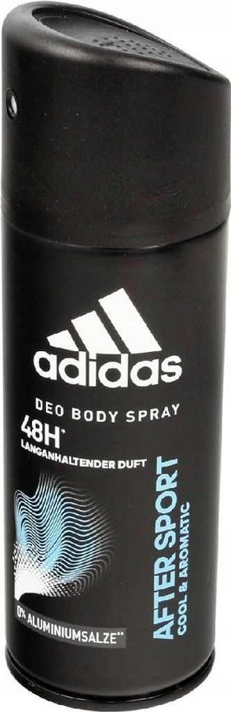 Adidas After Sport Deodorant Spray, 150 ml Immagine del prodotto 