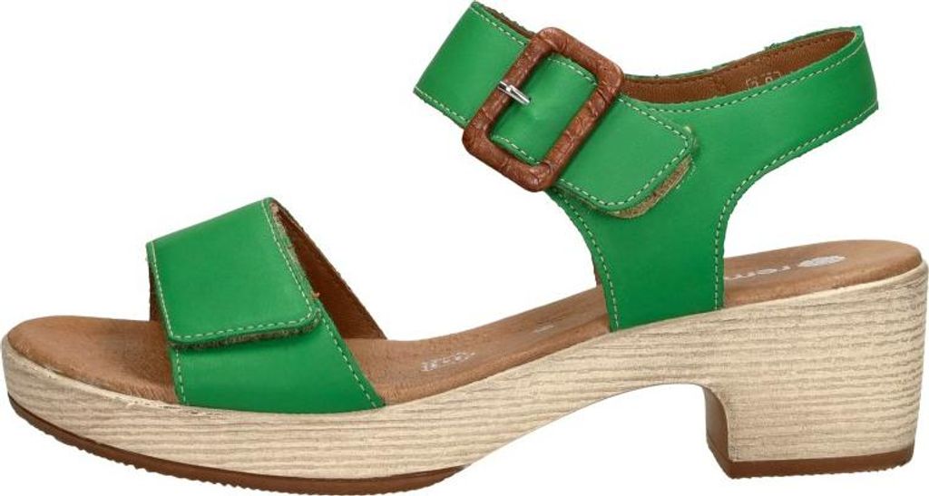 Remonte Sandalen Hak  Sandalen Hak - Groen - Maat 38 Produktbild 