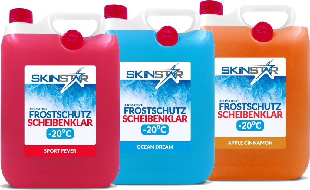 Scheibenfrostschutz -20°C Duft-Mix Klare Sicht Winter-Schutz Scheibenklar 15l