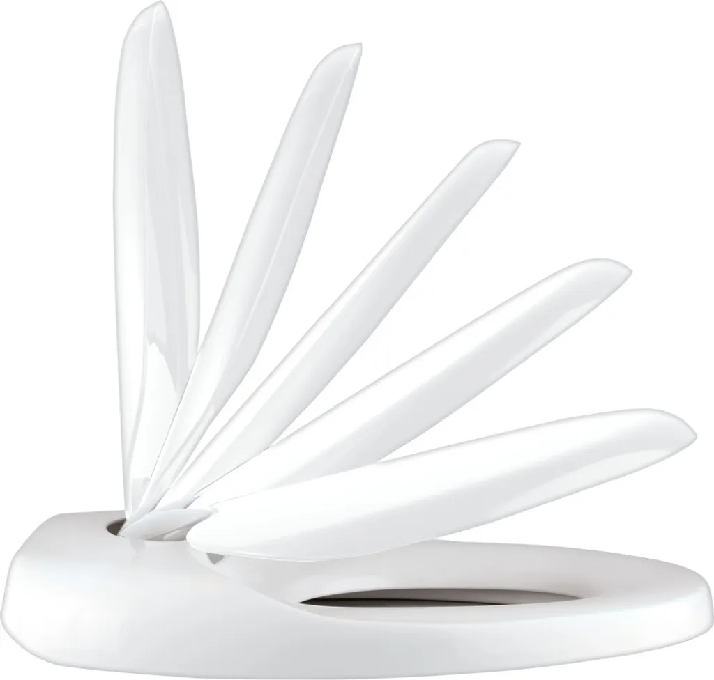 WENKO WC SEAT Family Meccanismo di abbassamento automatico con seggiolino per bambini Coperchio del wc Sedili per wc - 4