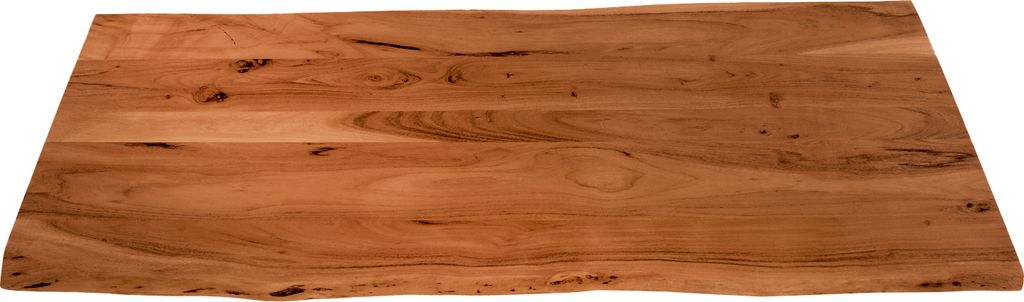 Tischplatte Baumkante Akazie Nussbaum 120 x 60 cm CURT Produktbild 