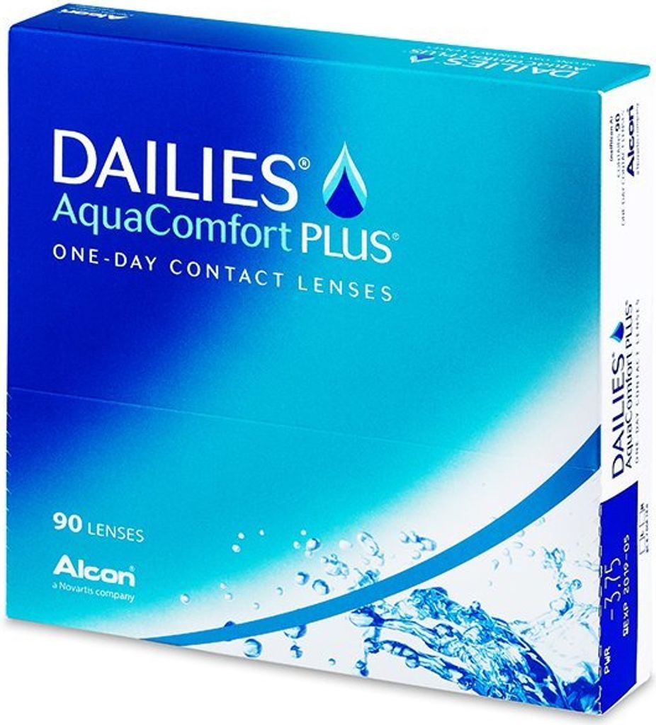 Dailies AquaComfort PLUS (90 Linsen) Stärke: -3.00, BC: Produktbild 