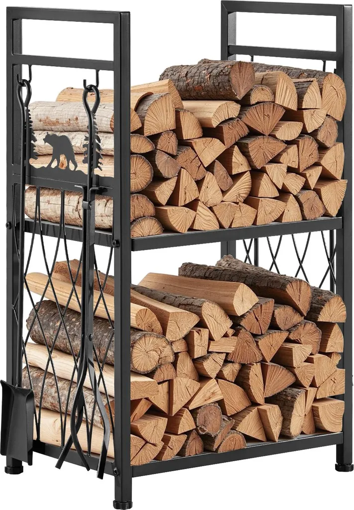 VEVOR Portalegna Design Moderno 45x33x76cm - Interni ed Esterni
