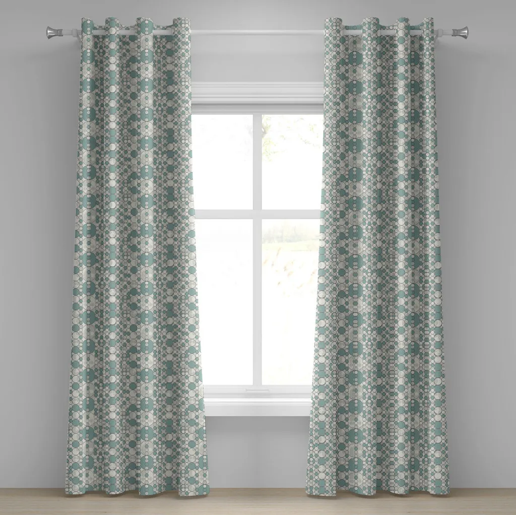 Tende Decorative ABAKUHAUS Geometriche 280x245 cm - Arredo Moderno