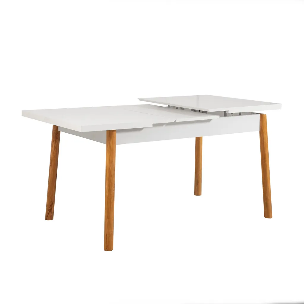 Petite Table Extensible 120x75 cm : Solution Salon et Salle à Manger - 2