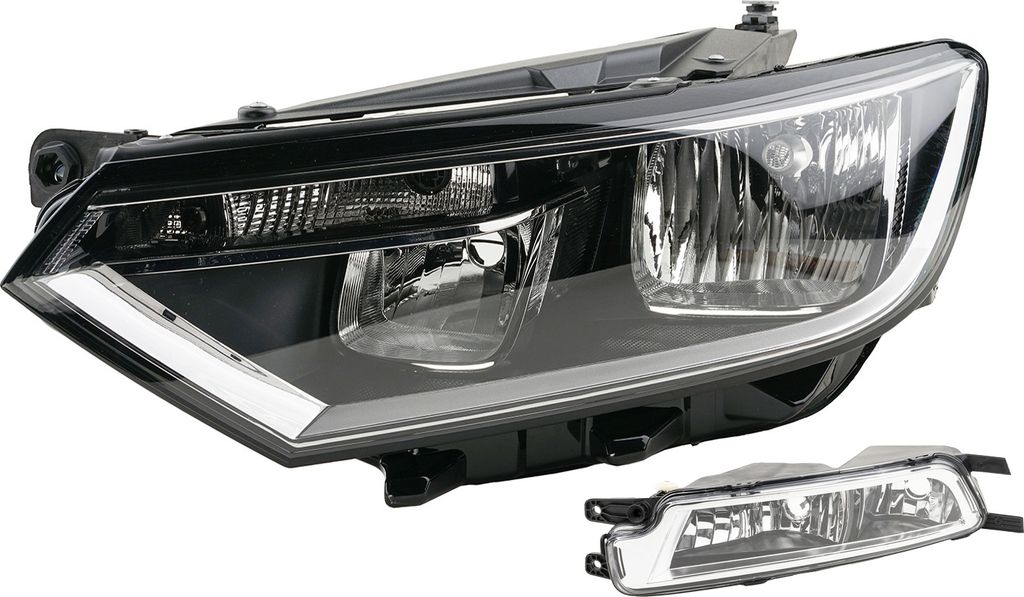 Johns, Scheinwerfer Halogen passend für VW Passat 3G 08/14-wa. H9 H7 Li. + Nebelschein. 3G1941005A 3G0941661E