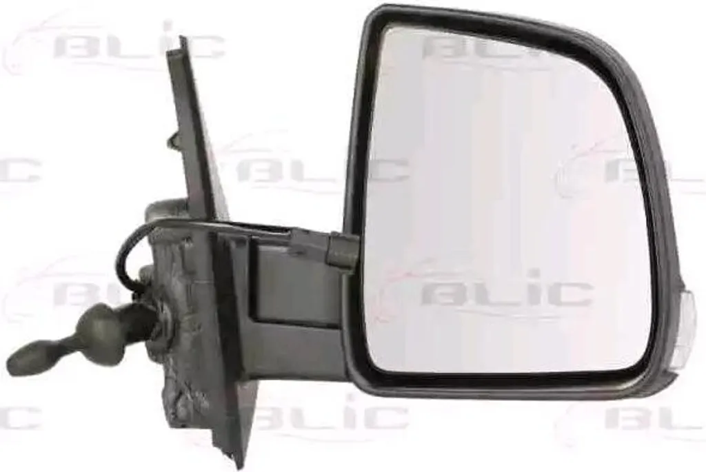 Réparer rétroviseur Fiat Doblo droit cassé - Pièce BLIC 735497881 OE