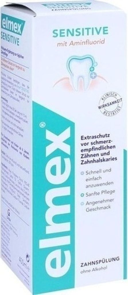 Elmex Sensitive Výplach zubů 400ml Obrázek produktu 