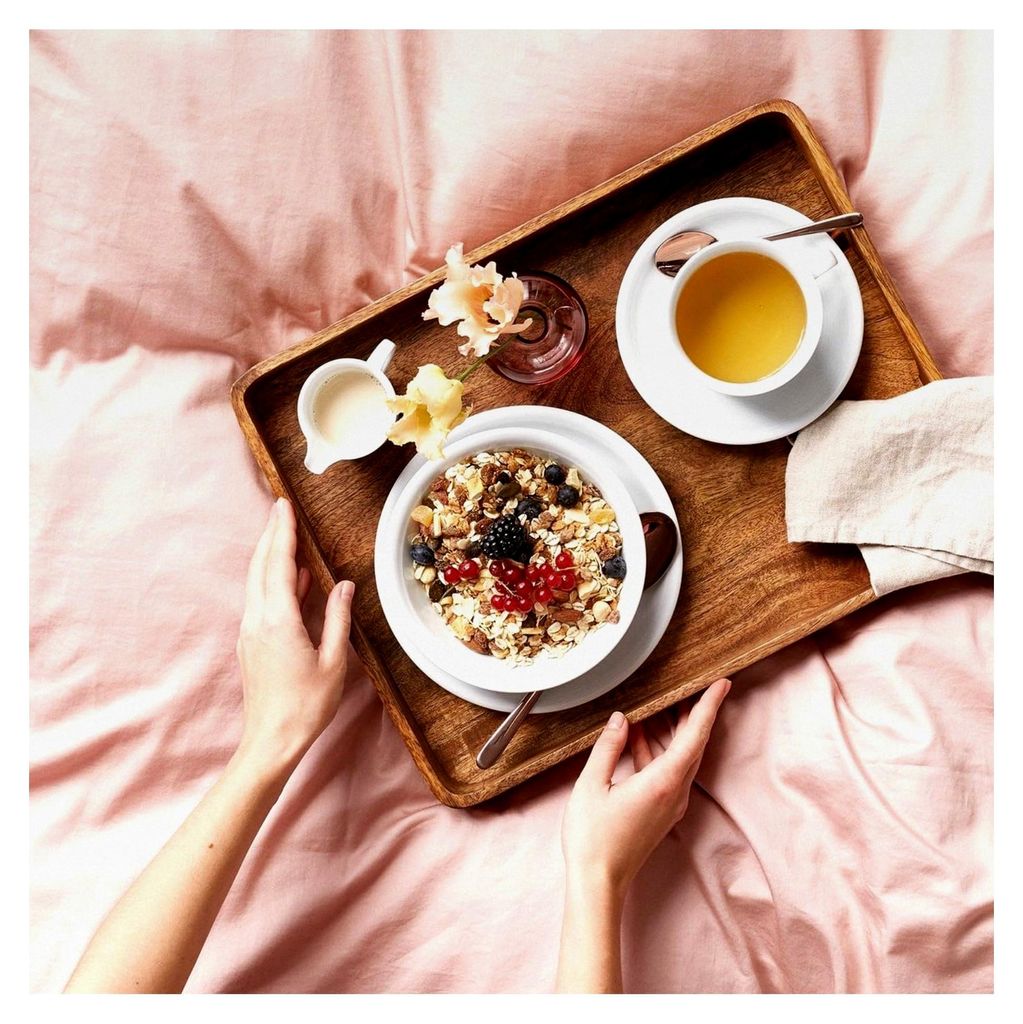 Dessertschale aus Porzellan, 14 cm, Weiß