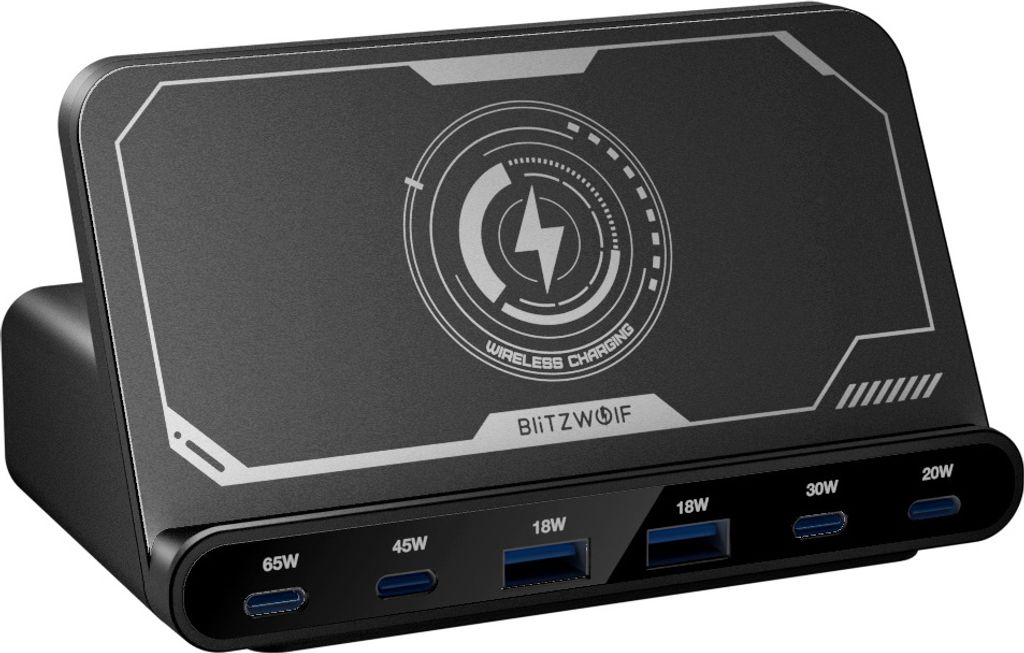 160W 6-Port USB PD Desktop Schnellladegerät 2 USB-A 4 USB-C PD3.0 QC4.0 AFC FCP SCP PPS PE mit 15W 10W 7.5W 5W Ladestation