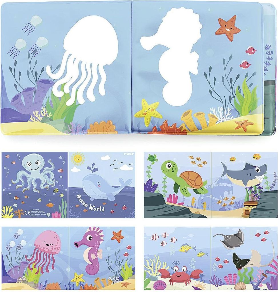 reer MyHappyBath Book - Livre de bain magique, avec Image du produit 