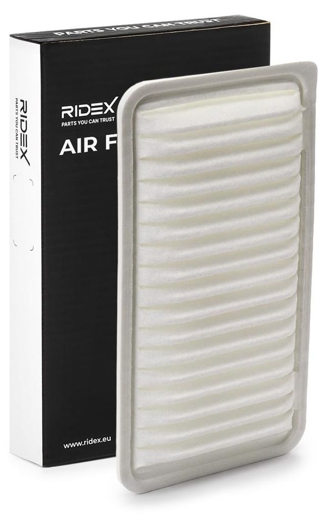 Luftfilter RIDEX 8A0044 für TOYOTA AVENSIS Kombi (T25) Filtereinsatz Umluftfilter