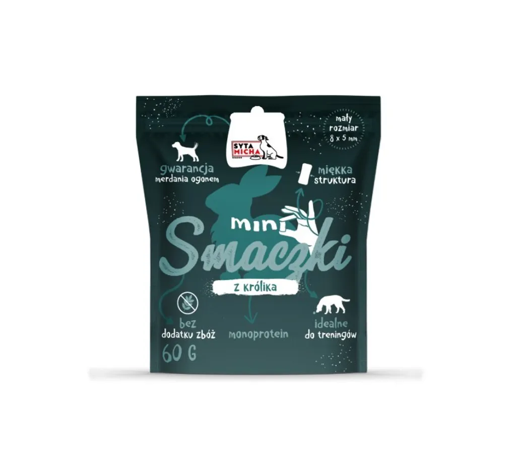 Mini Bocconcini per Cani con Coniglio | Snack Naturale 100g Made in Italy
