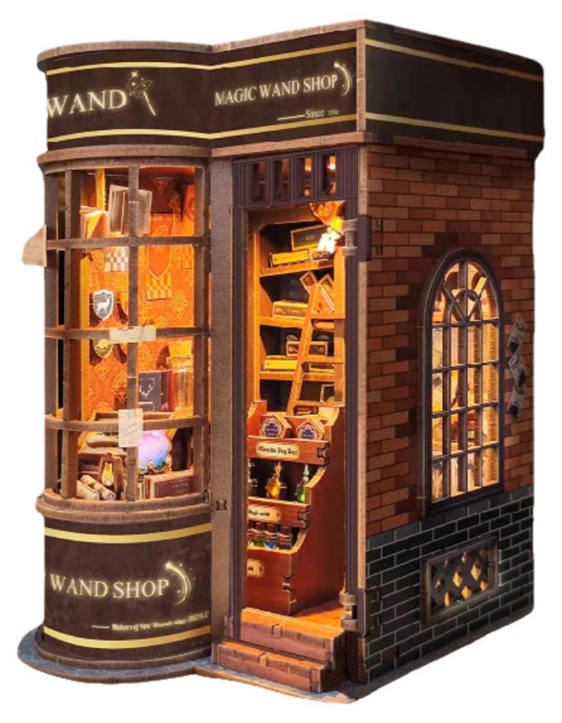 Kouzelný obchod čaroděje DIY Book Nook miniaturní domek 3D Obrázek produktu 