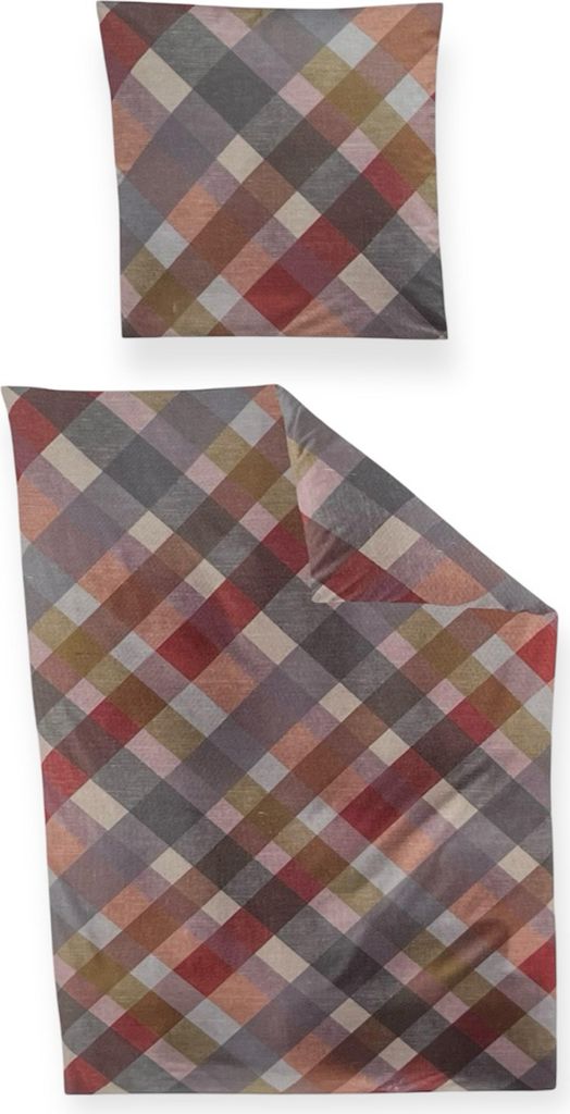 Irisette Bettwäsche Biber 135x200 cm Edel-Biber 100% Baumwolle 200117 GA8719-90