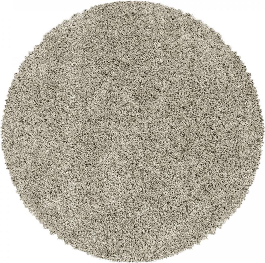 Langfloriger Shaggy-Teppich mit gewebtem Uni-Muster UNI I